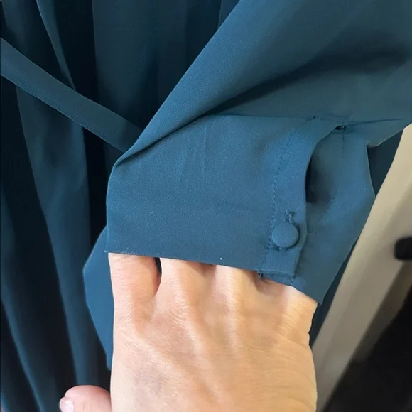 Banana Republic Factory Crepe Deep V-Neck Jumpsuit - Picture 4 of 6